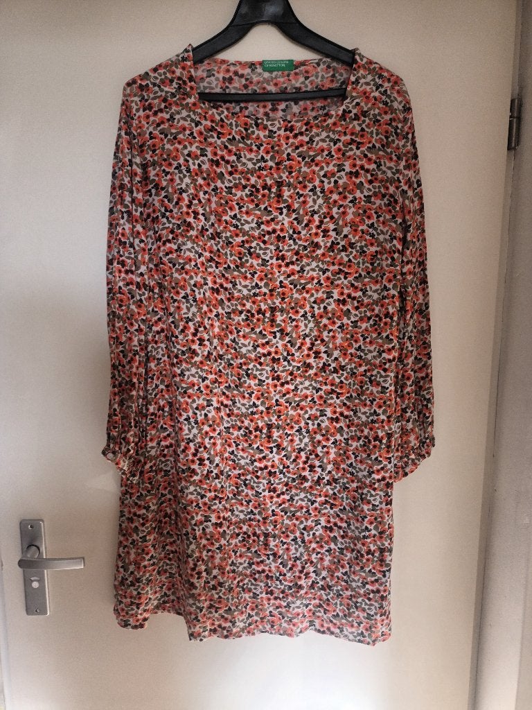 Tuniek/ Jurk POPPY Dress, Benetton, Kleding | Dames, Benetton, Ophalen of Verzenden, Maat 36 (S), Gedragen