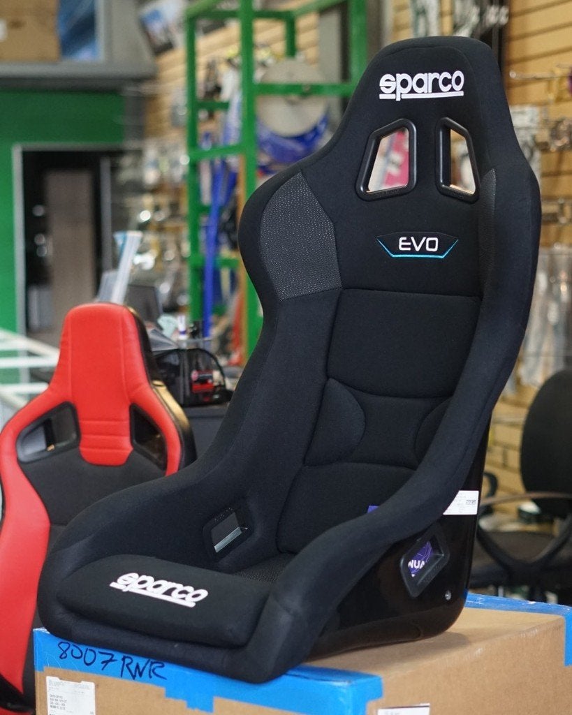 Sparco Evo QRT Kuipstoel Sportstoel Racestoel FIA 6.8kg, Ophalen of Verzenden