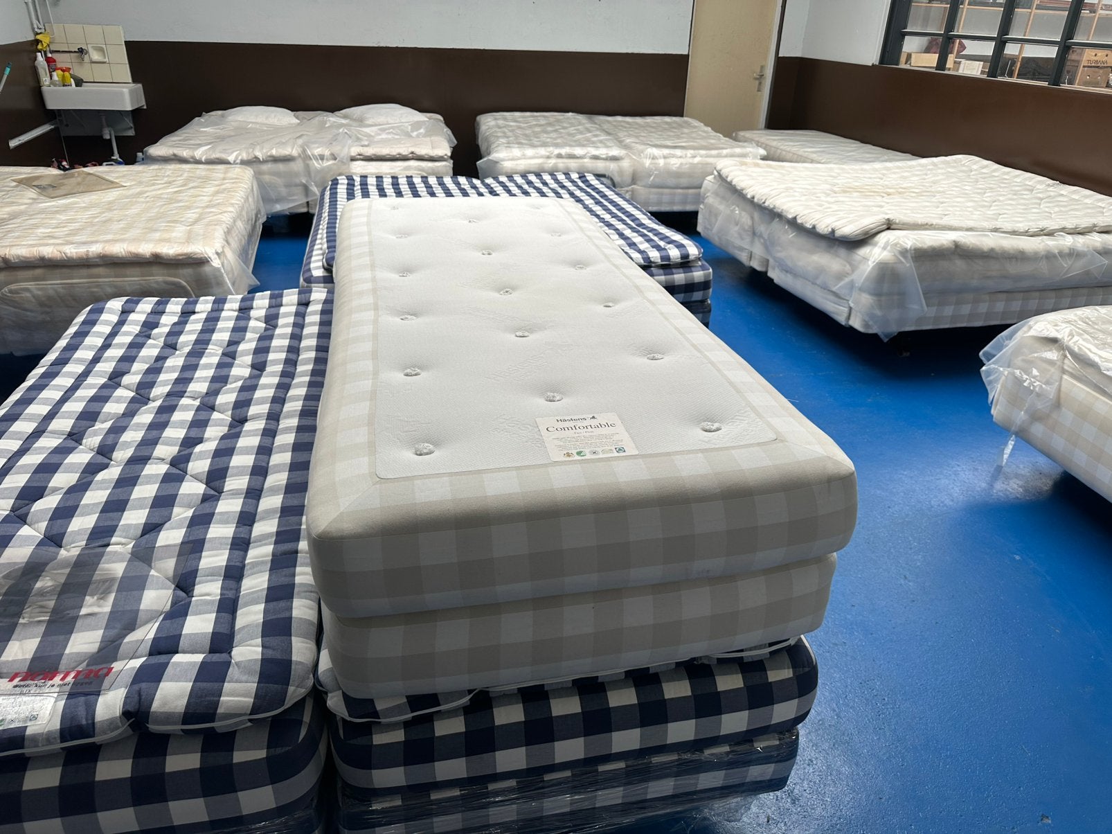 2x Hästens Matrassen 90x210 cm Exclusief,, Huis en Inrichting, Slaapkamer | Boxsprings, Ophalen of Verzenden, Zo goed als nieuw