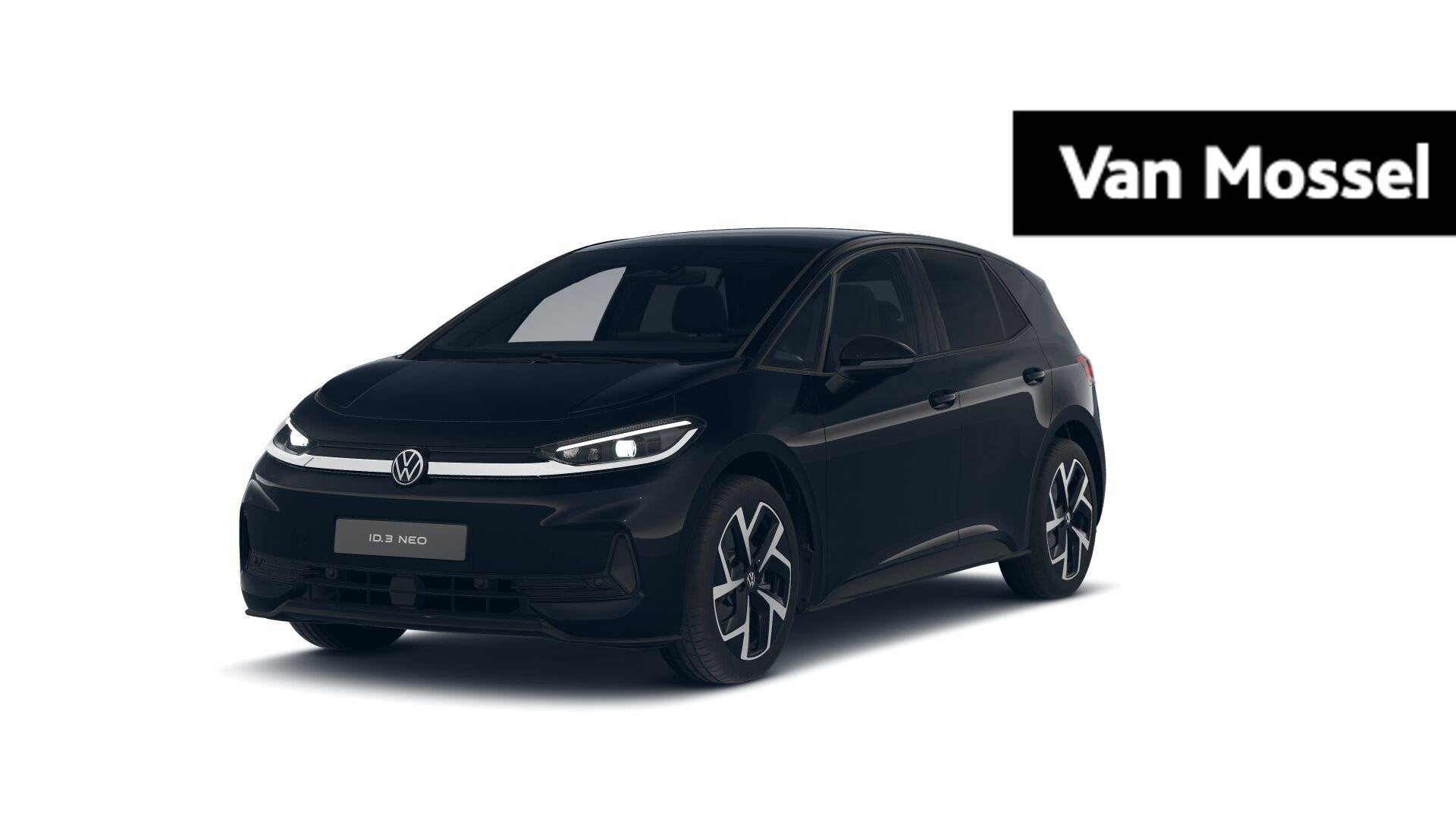 Volkswagen ID.3 Neo Life 58 kWh | 190pk | Steunhaak | Naviga, Automaat, 190 pk, Zwart, 58 kWh