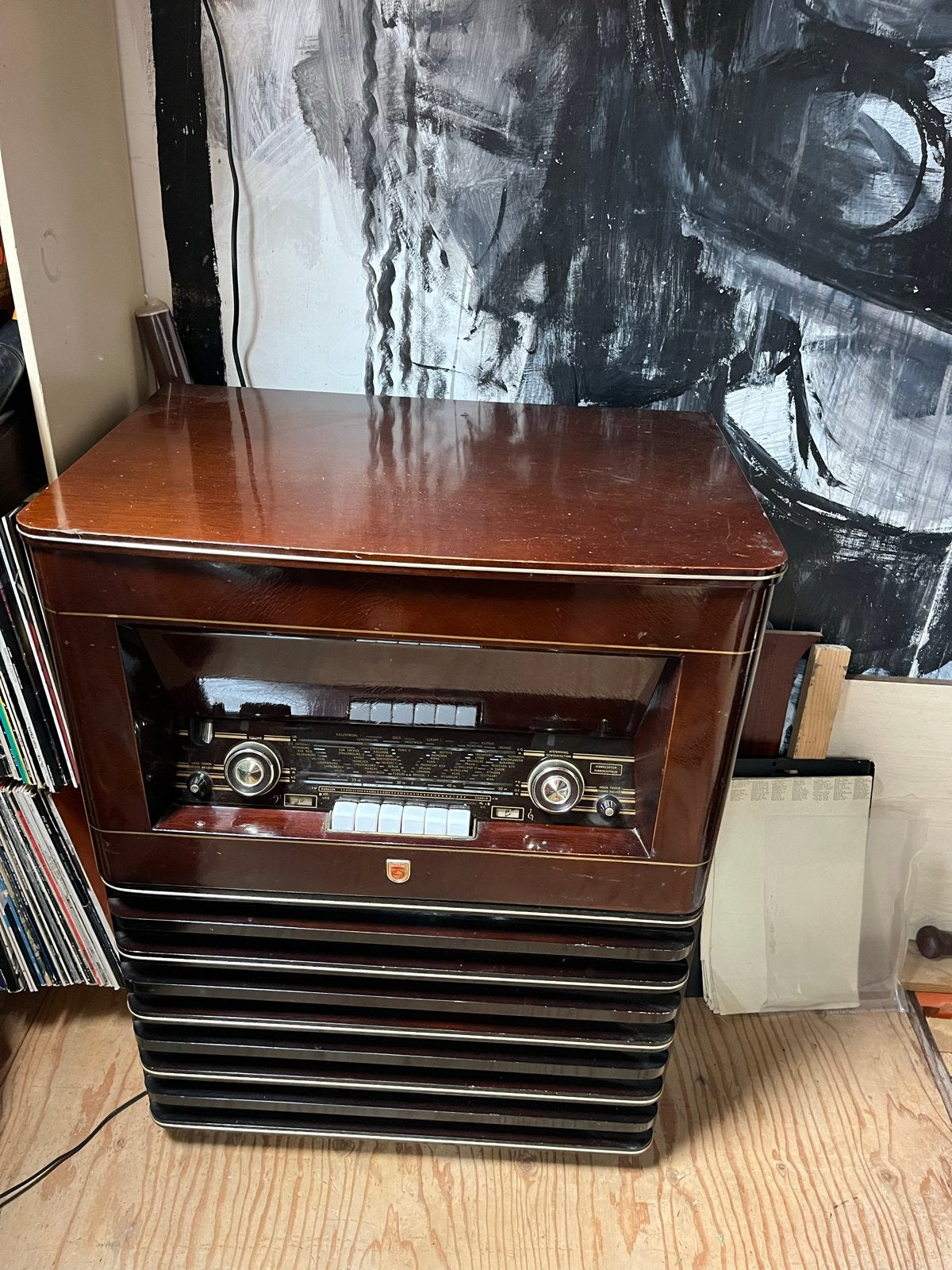 Vintage Philips Radio-Grammofoon Meubel (Jaren '50), Ophalen