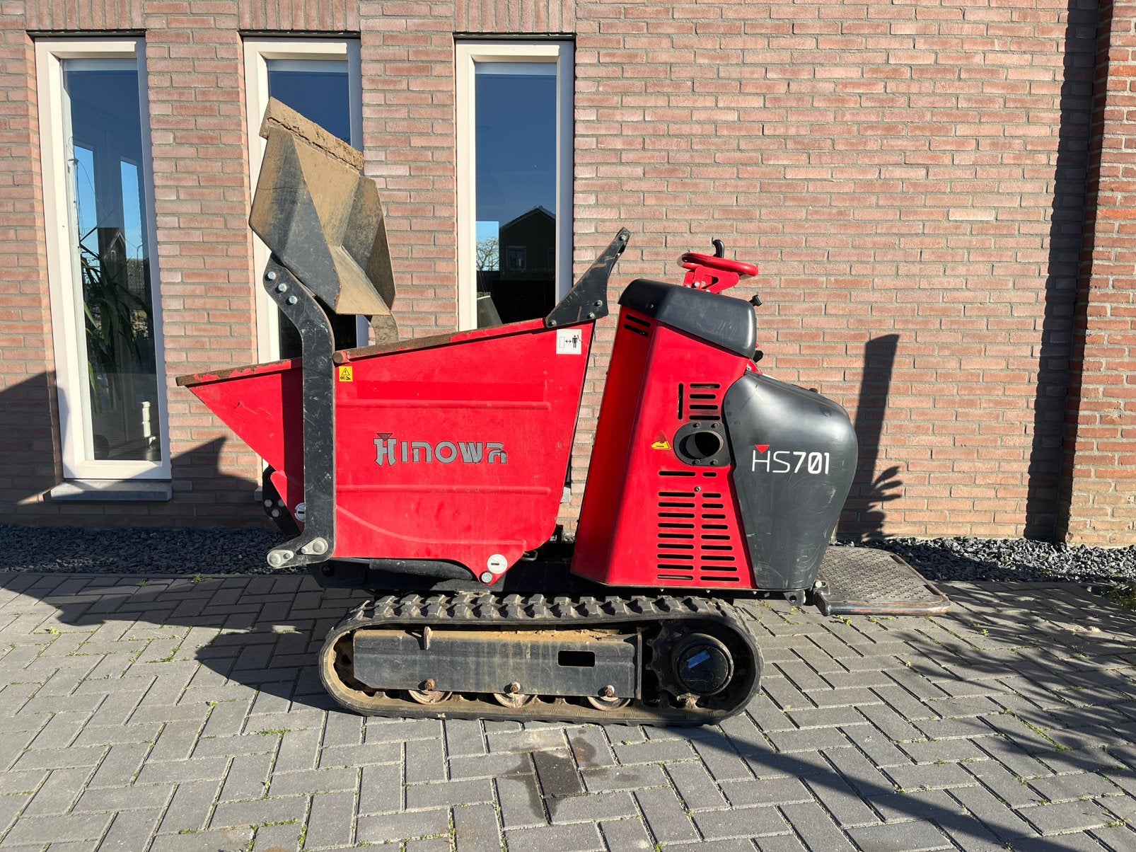 Hinowa HS701 rupsdumper te koop, weinig uren en zeer netjes!, Ophalen, Dumper