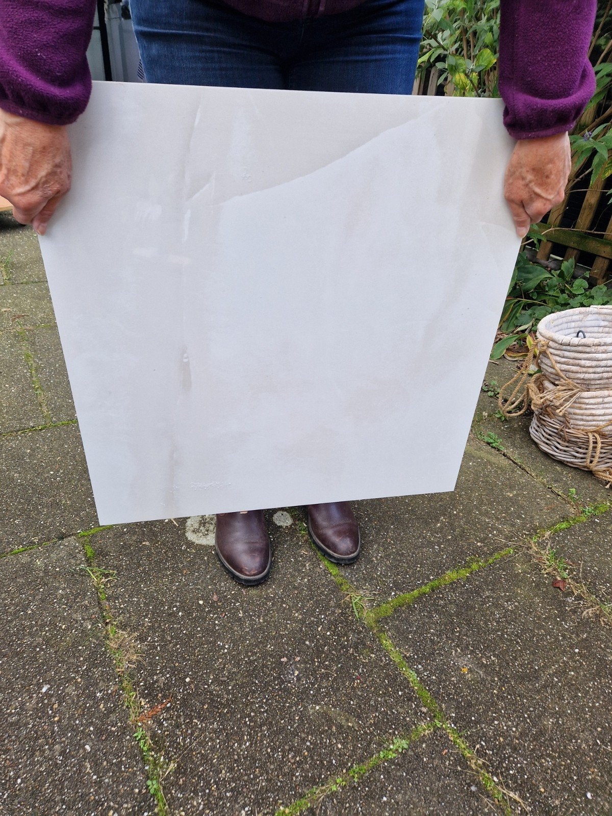 8 Villeroy & Boch keramische tegels 60 x 60, Ophalen, 60 cm of meer, Nieuw, Minder dan 5 m²