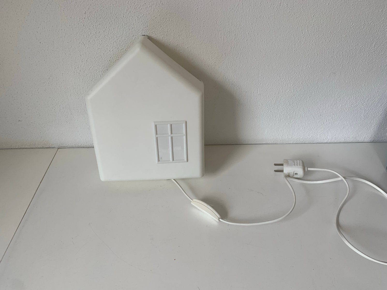 Nachtlampje Huisje Wit - Sfeervolle Verlichting, Met schakelaar, Wit, Overige merken, Kunststof