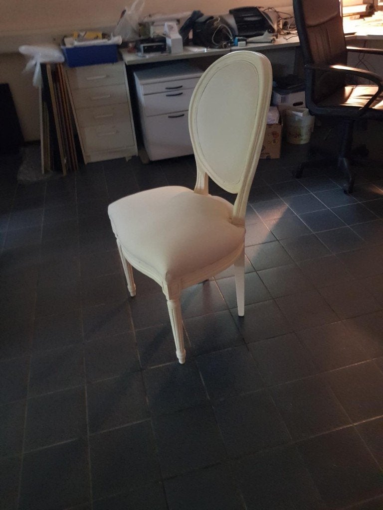 Franse stoel, Ophalen, Overige kleuren, Zo goed als nieuw, Eén