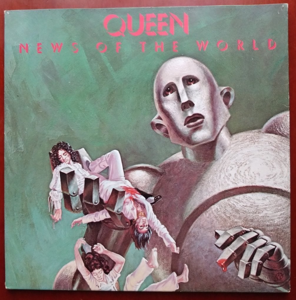 Vinyl lp Queen - News of the world, Cd's en Dvd's, Ophalen, LP, Gebruikt, Originele persing