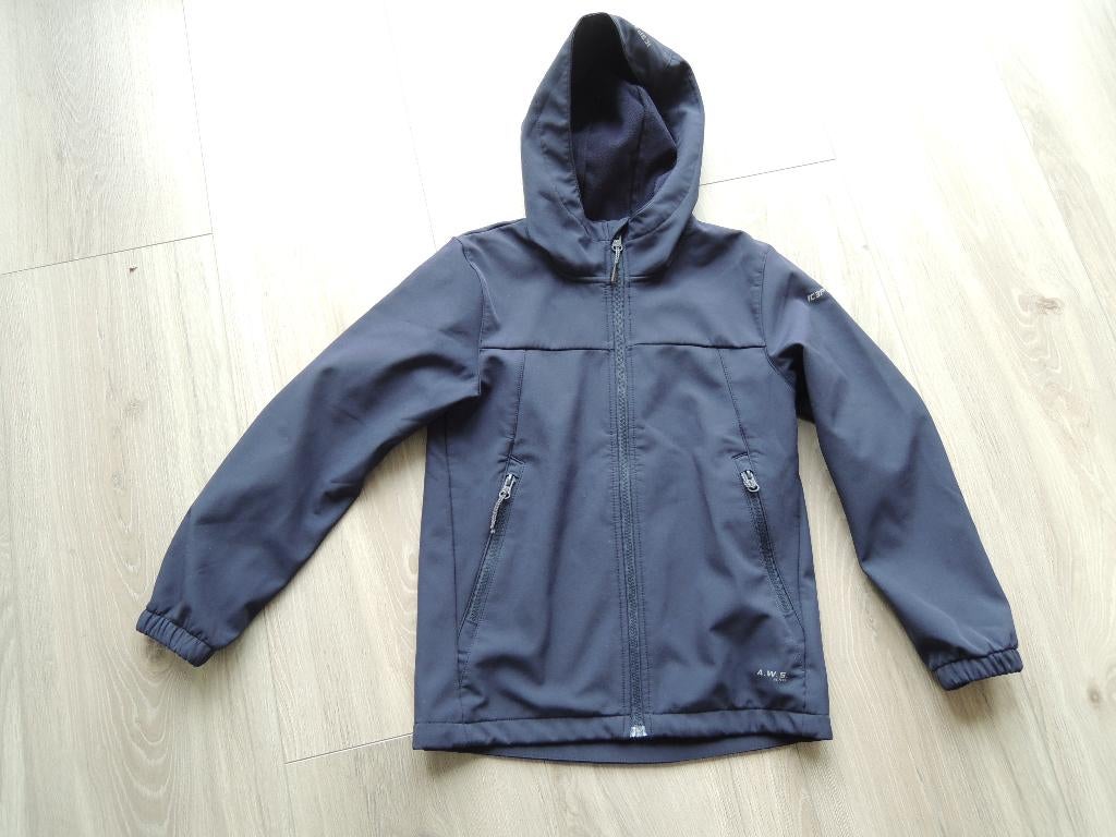 softshell jas Icepeak 140, Kinderen en Baby's, Kinderkleding | Maat 140, Jongen of Meisje, Ophalen of Verzenden, Zo goed als nieuw