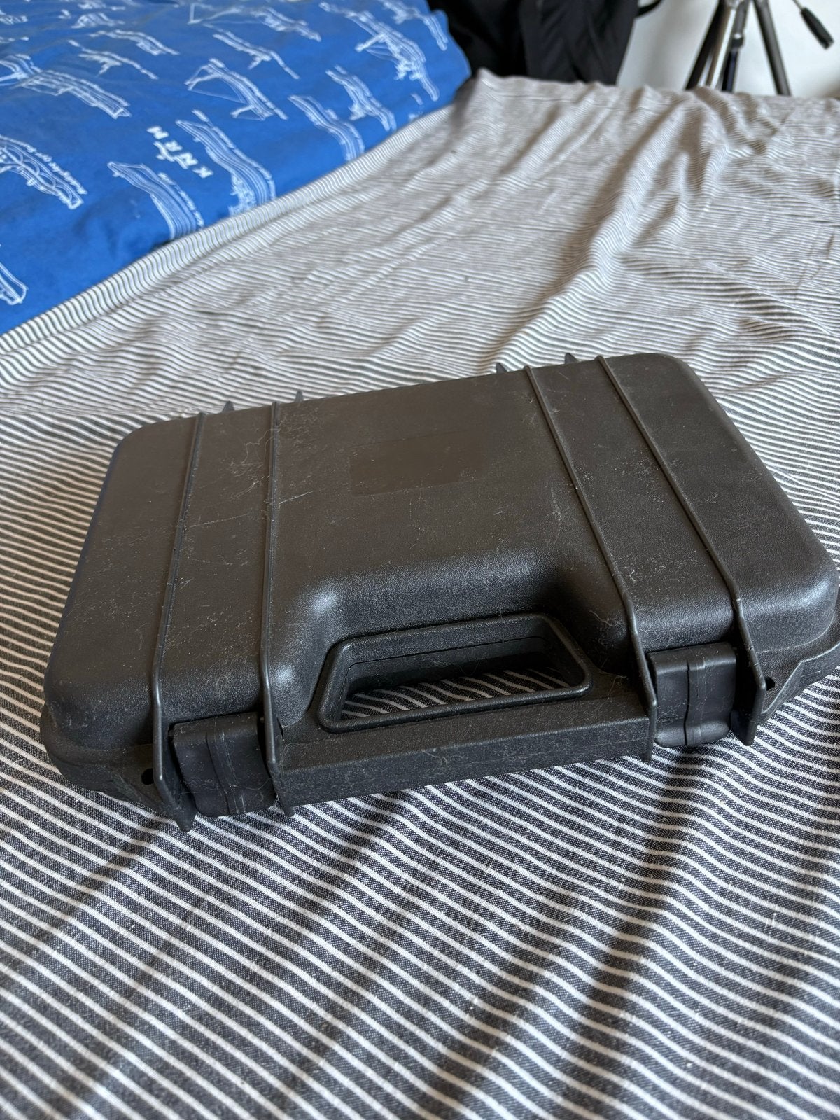 Airsoft koffer met schuimrubberen binnenkant, Ophalen of Verzenden, Gebruikt