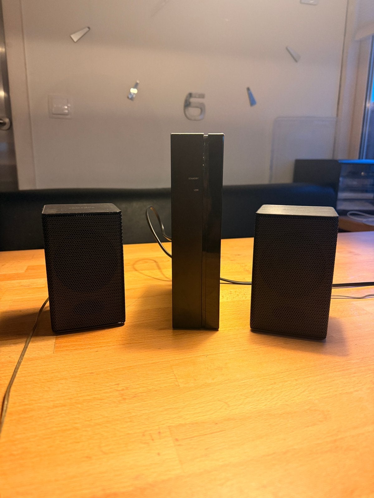 Samsung SWA-8000S Draadloze Rear Speakers voor Soundbar, Overige merken, Stereo speakers, Gebruikt, Ophalen of Verzenden