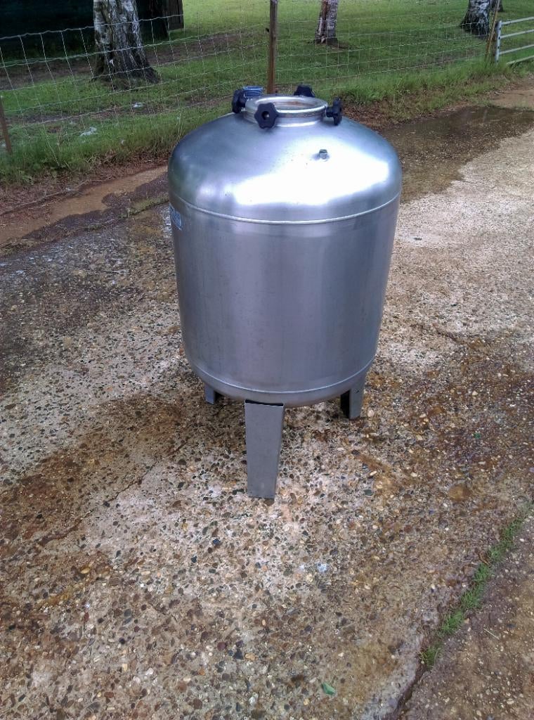 rvs drukvat druktank 200L, Ophalen, ., Zo goed als nieuw, Joval