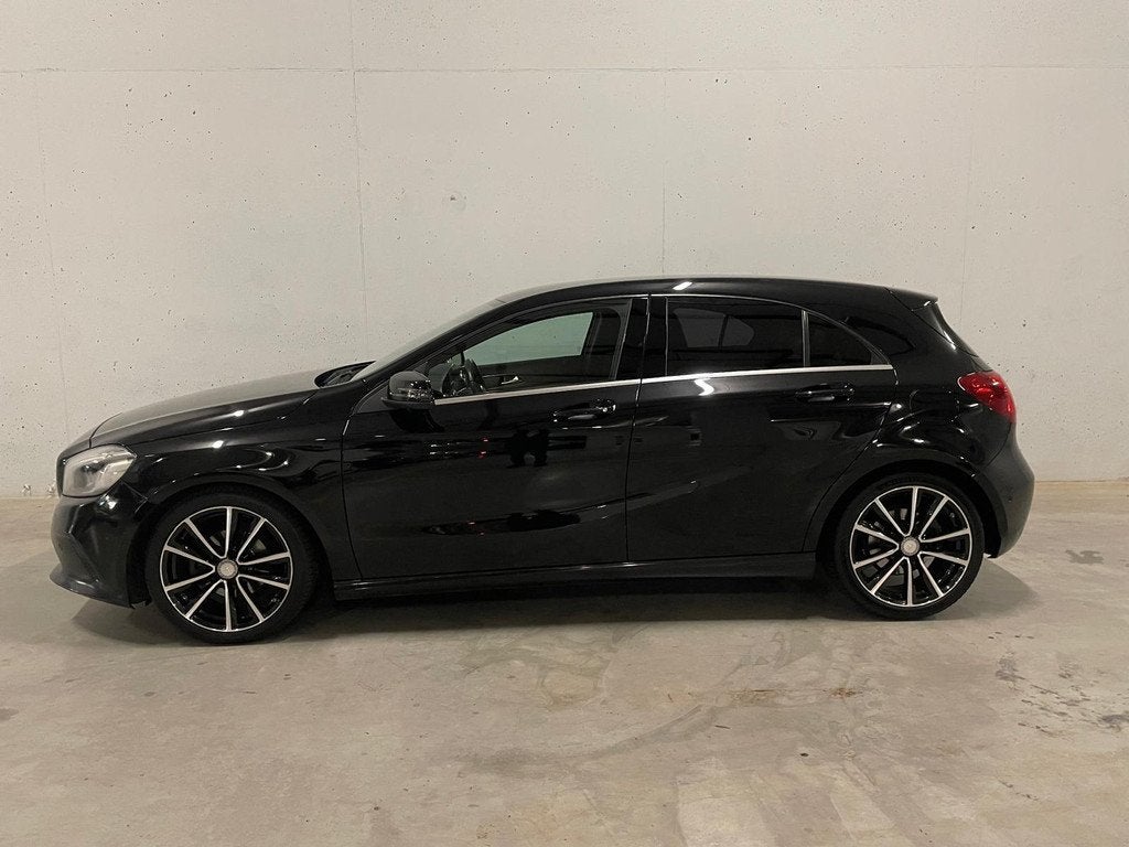 Mercedes-Benz A-klasse 180 d Aut. BTW 21%, Gebruikt, Euro 6, 4 cilinders, Zwart