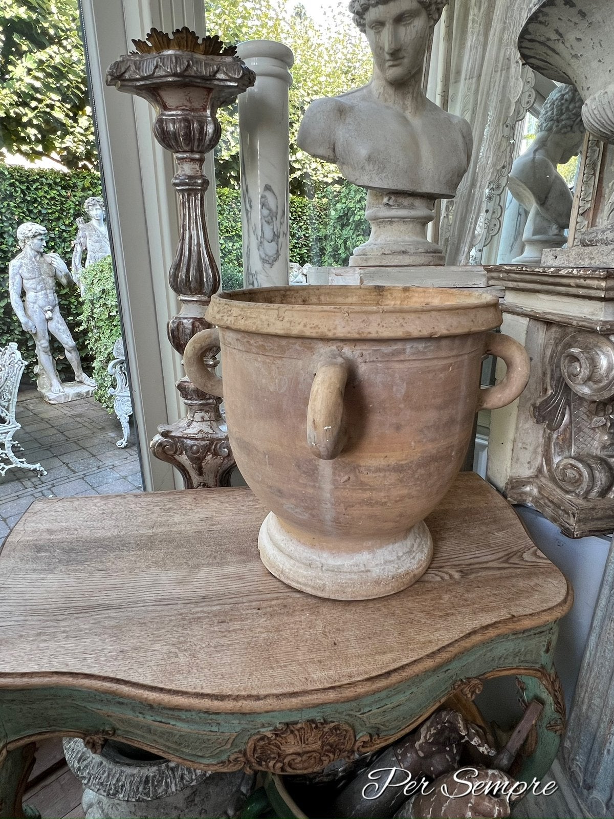 Per Sempre Antieke Franse terracotta Potuit Castelnaudary, Antiek en Kunst, Antiek | Woonaccessoires, Ophalen