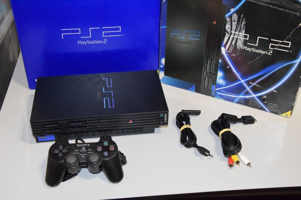 Sony PlayStation 2 (PS2) Black Bundle (Sleeve Version), Spelcomputers en Games, Spelcomputers | Sony PlayStation 2, Gebruikt, Ophalen of Verzenden
