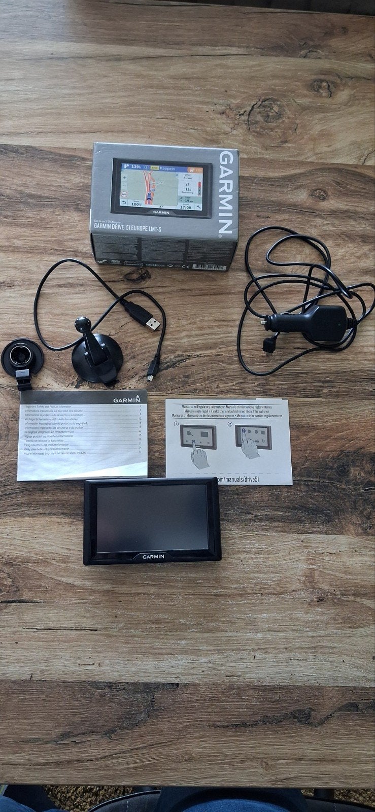 Garmin Drive 51 LMT-S | Incl. 32GB Kaart & Recente Updates, Ophalen of Verzenden, Gebruikt