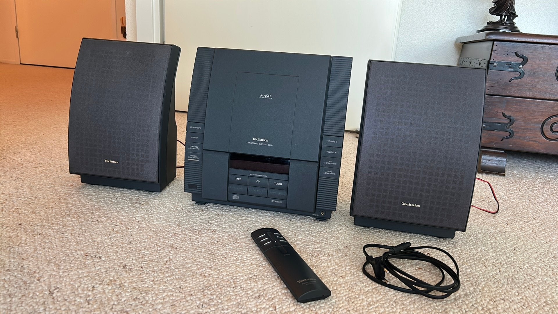 Originele Technics LS10 stereo nieuwstaat!, Audio, Tv en Foto, Stereo-sets, Losse componenten, Ophalen, Overige merken, Tuner of Radio