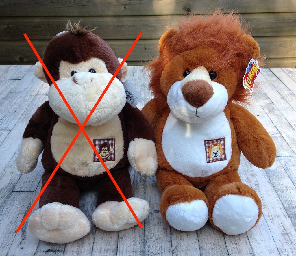knuffel leeuw / 35 cm / NIEUW, Nieuw, Ophalen of Verzenden, Middelgroot (20 tot 80 cm), Leeuw