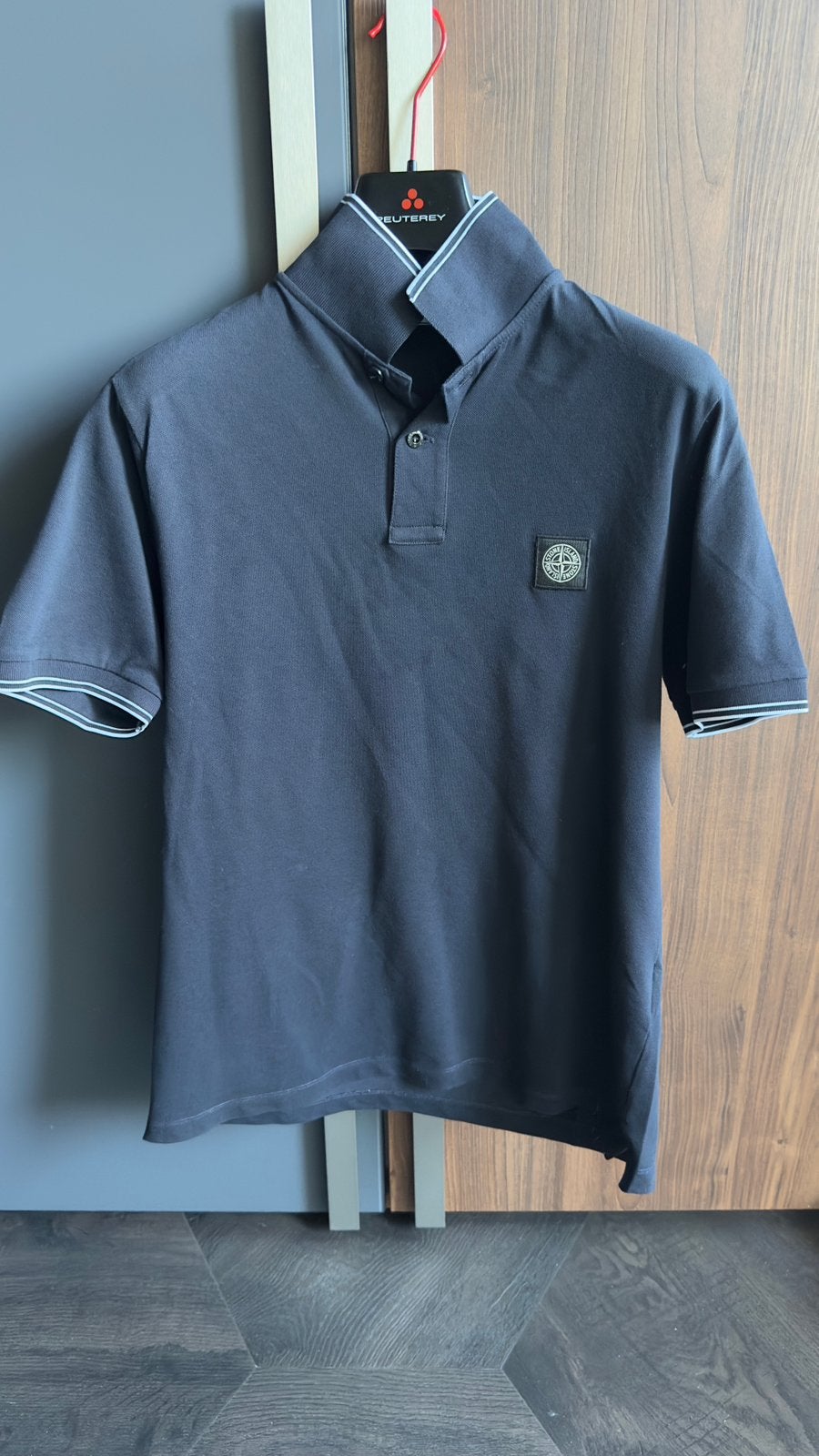 Stone Island polo, Kleding | Heren, Polo's, Ophalen of Verzenden, Zo goed als nieuw, Maat 52/54 (L), Blauw