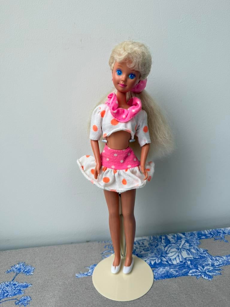Barbie Babysitter Skipper 1990, Ophalen of Verzenden, Zo goed als nieuw, Pop