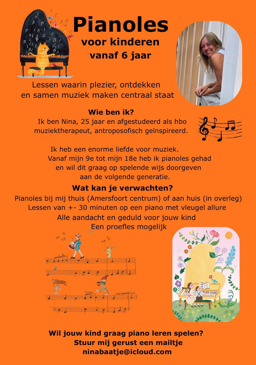 Pianoles voor kinderen vanaf 6 jaar in Amersfoort, Privéles, Toetsinstrumenten