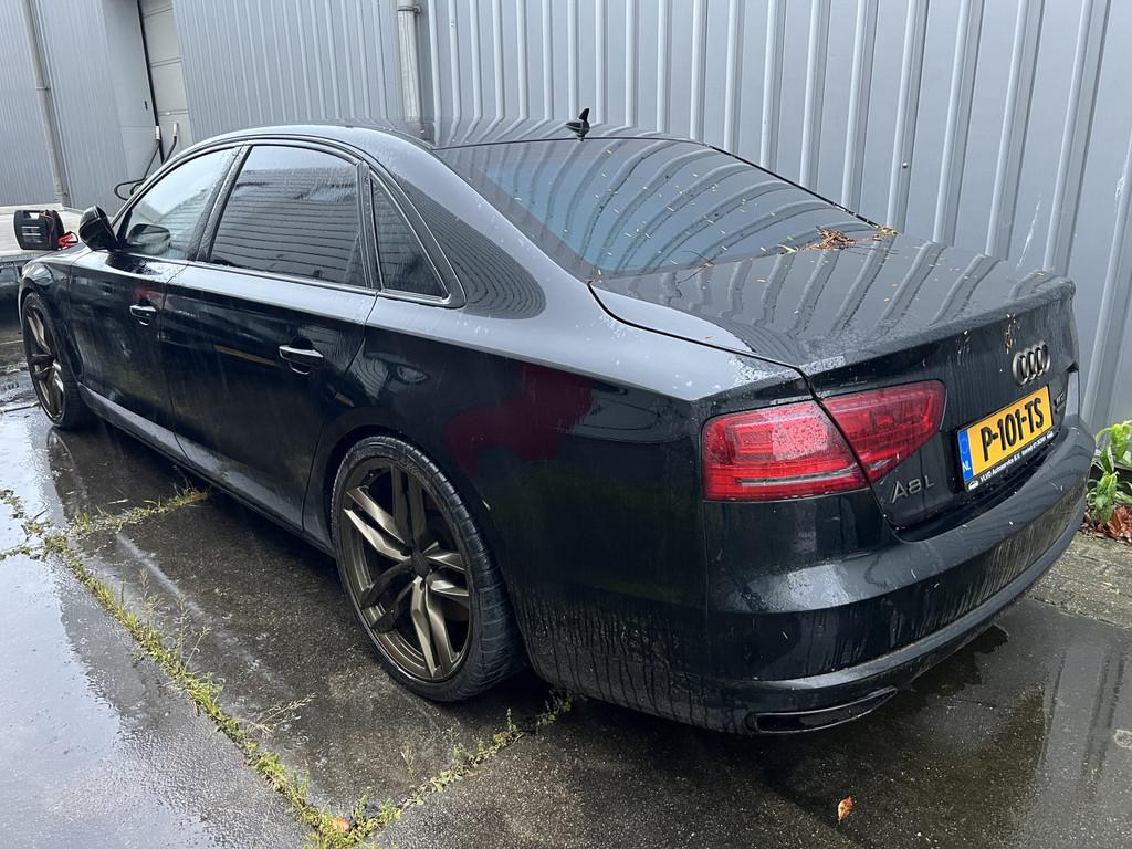 Audi A8 6.3 W12 quattro Lang Pro Line+ | VERSNELLINGSBAK DEF, Auto's, Automaat, Gebruikt, 12 cilinders, Zwart