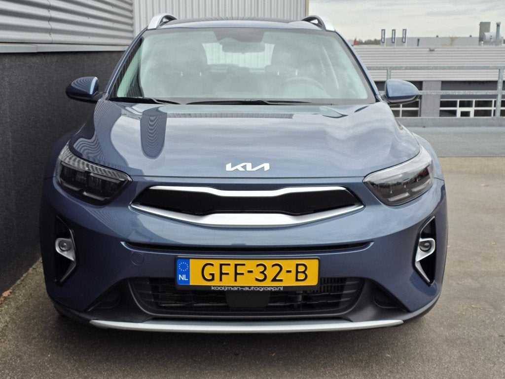 Kia Stonic 1.0 T-GDi MHEV DynamicLine Navigatie, Apple CarPl, Auto's, Kia, Voorwielaandrijving, Blauw, Origineel Nederlands, Handgeschakeld