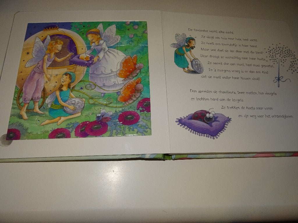 Het feest van de Feeen (Nieuw) met 5 LEGPUZZZELS, Ophalen, Meer dan 50 stukjes, Nieuw, 6 jaar of ouder