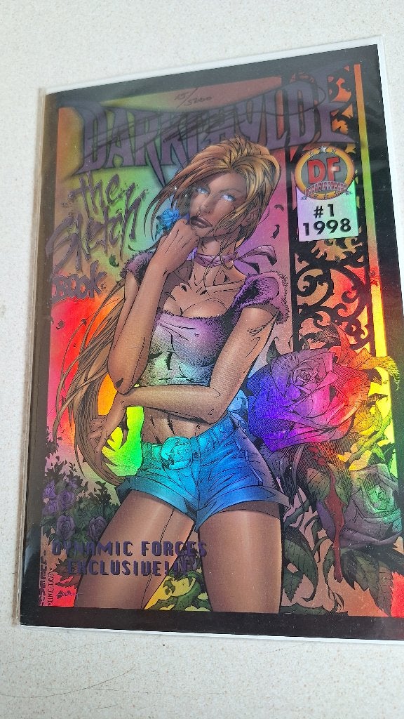 Darkchlyde Darkchrome comic gesigneerd + extra, Eén comic, Amerika, Ophalen of Verzenden, Zo goed als nieuw
