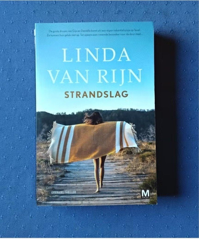Boek: strandslag van Linda van Rijn, Ophalen, Linda van Rijn, Zo goed als nieuw, Nederland