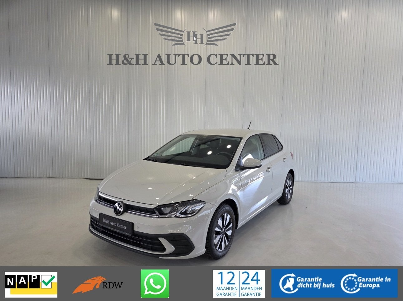 Volkswagen Polo 1.0 TSI Life |Carplay|Automaat|NOV-2023|, Stof, Gebruikt, Zwart, Met garantie (alle)