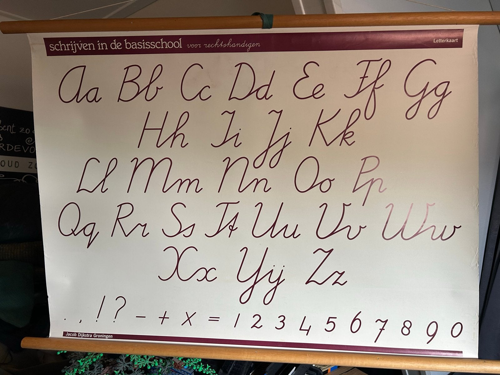Vintage Letterkaart Schrijven Basisschool Jacob Dijkstra, Ophalen, Overige thema's