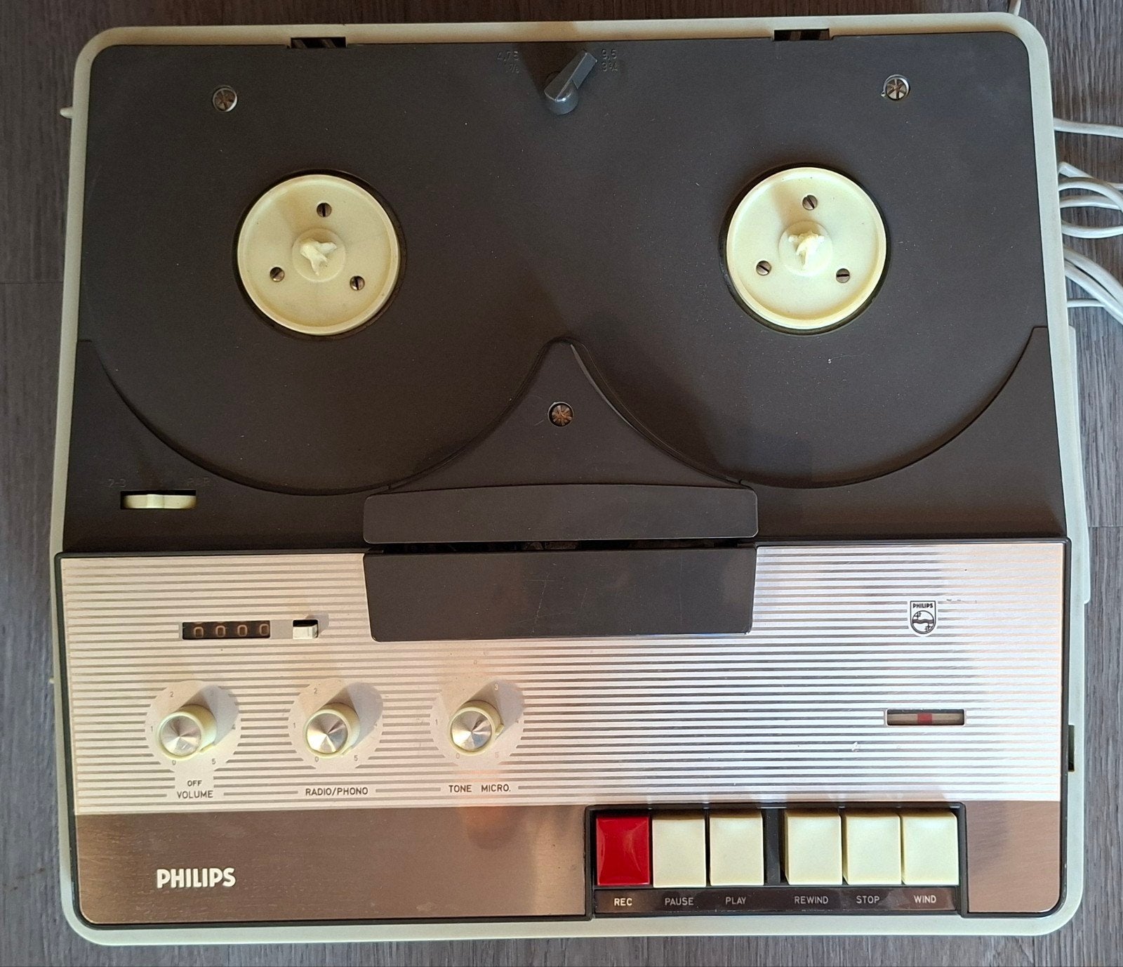 Philips EL 3548/00 Bandrecorder - 100% werkend, Ophalen of Verzenden, Bandrecorder