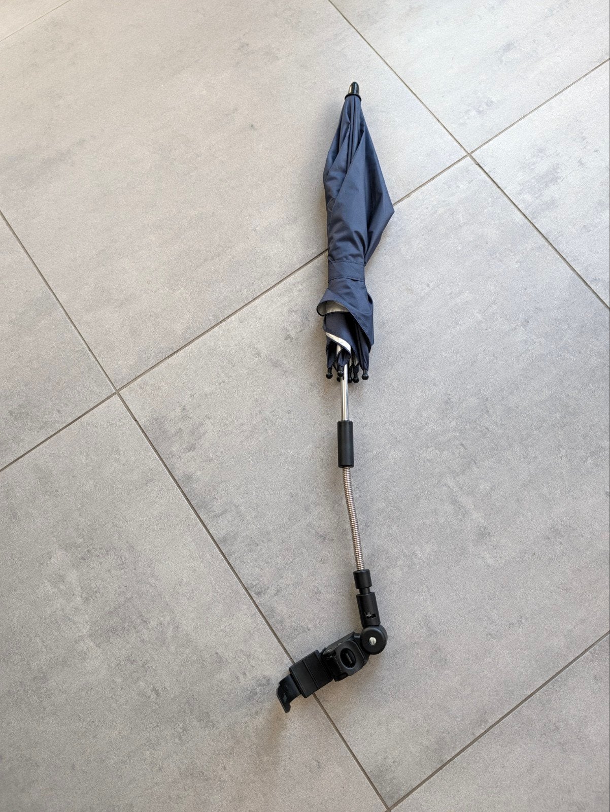 Universele Zon Parasol voor Kinderwagen - donkerblauw, Ophalen of Verzenden, Nieuw