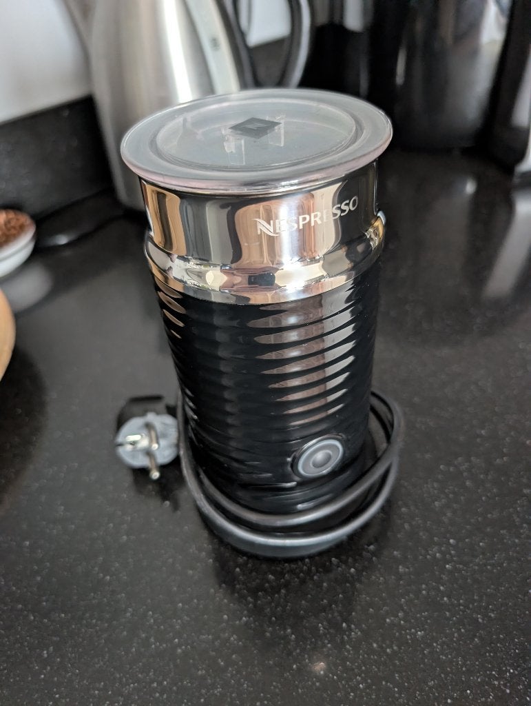Nespresso melkopschuimer, Ophalen, Gebruikt, Elektrische melkopschuimer