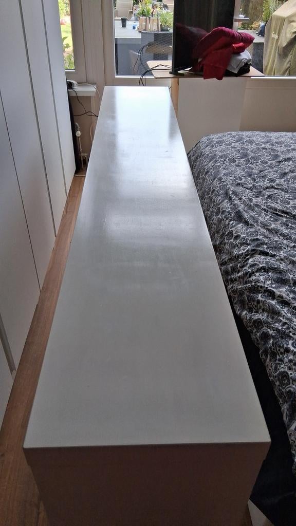 Verrijdbare bedtafel 210x175 - Past over bedden tot 1.50m, Ophalen, Gebruikt, Tweepersoons, Overige maten