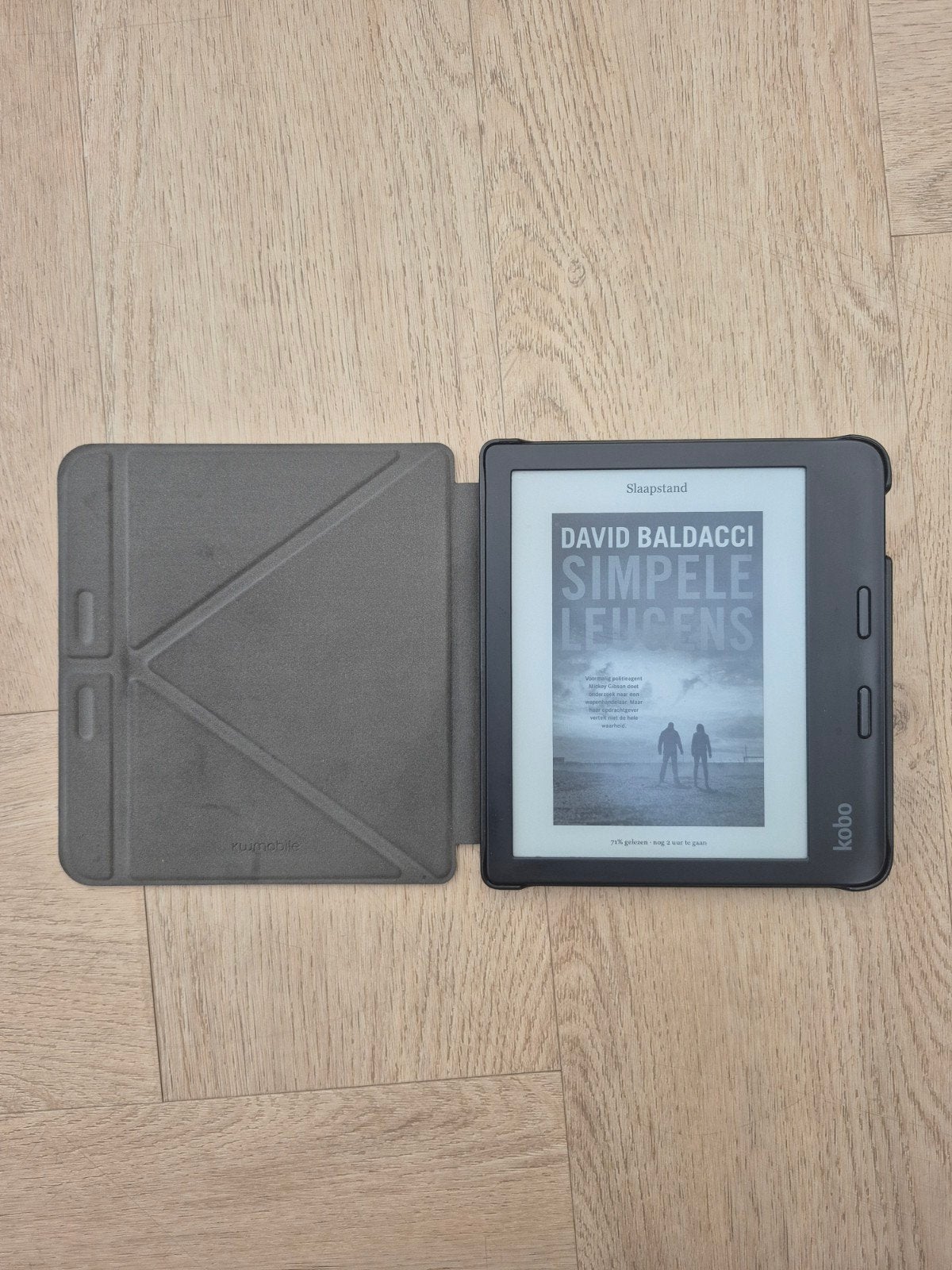 Kobo eReader Libra 2 Zwart, Computers en Software, Gebruikt, Kobo, Ophalen of Verzenden, 7 inch