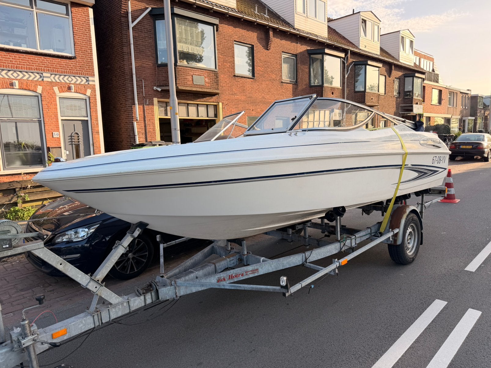 Glastron 175 SX speedboot met trailer, Watersport en Boten, Ophalen, Overige merken, 70 cm, Gebruikt