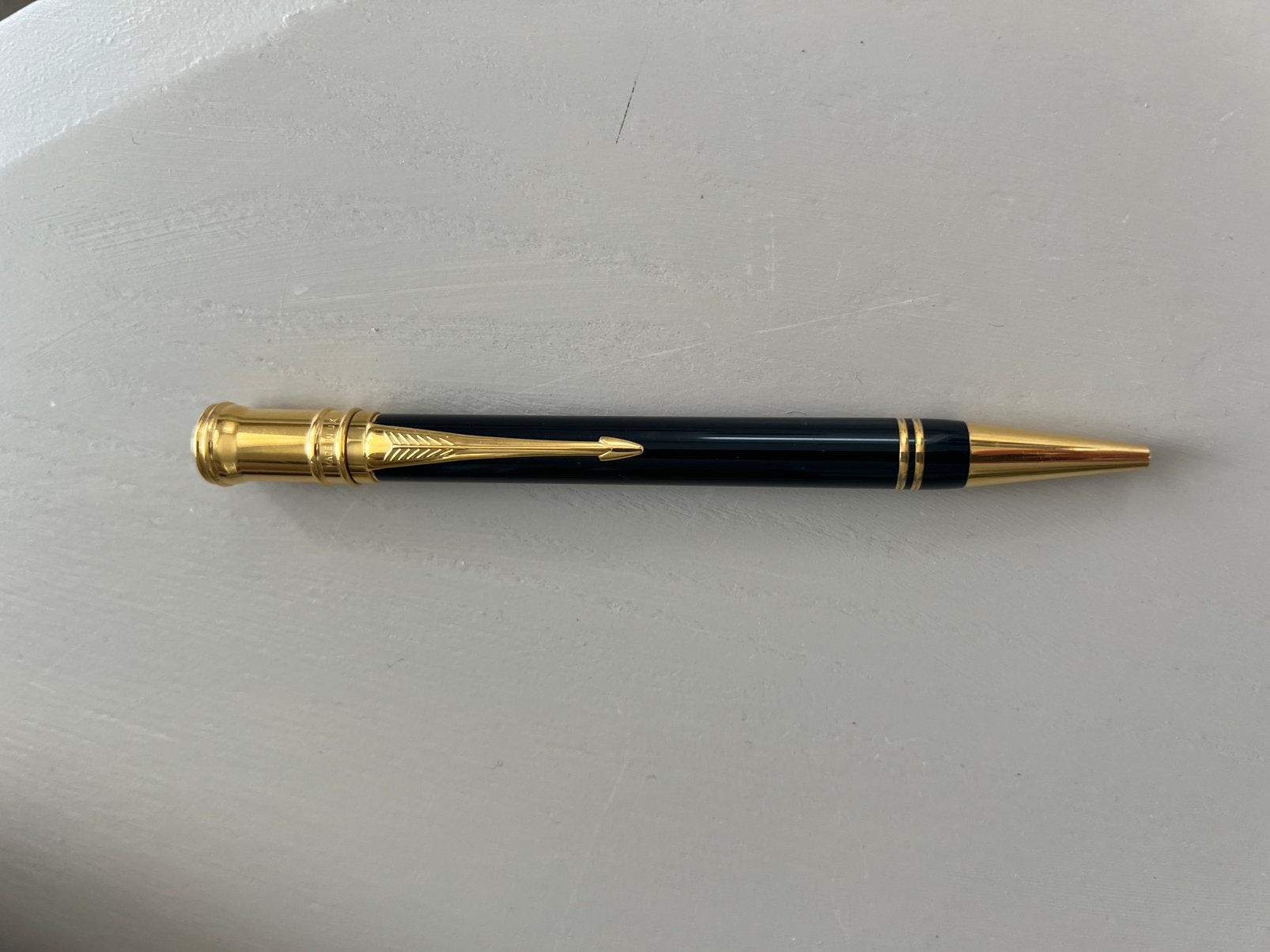 Parkerpen 18k goed, Ophalen of Verzenden, Zo goed als nieuw, Vulpen, Overige merken