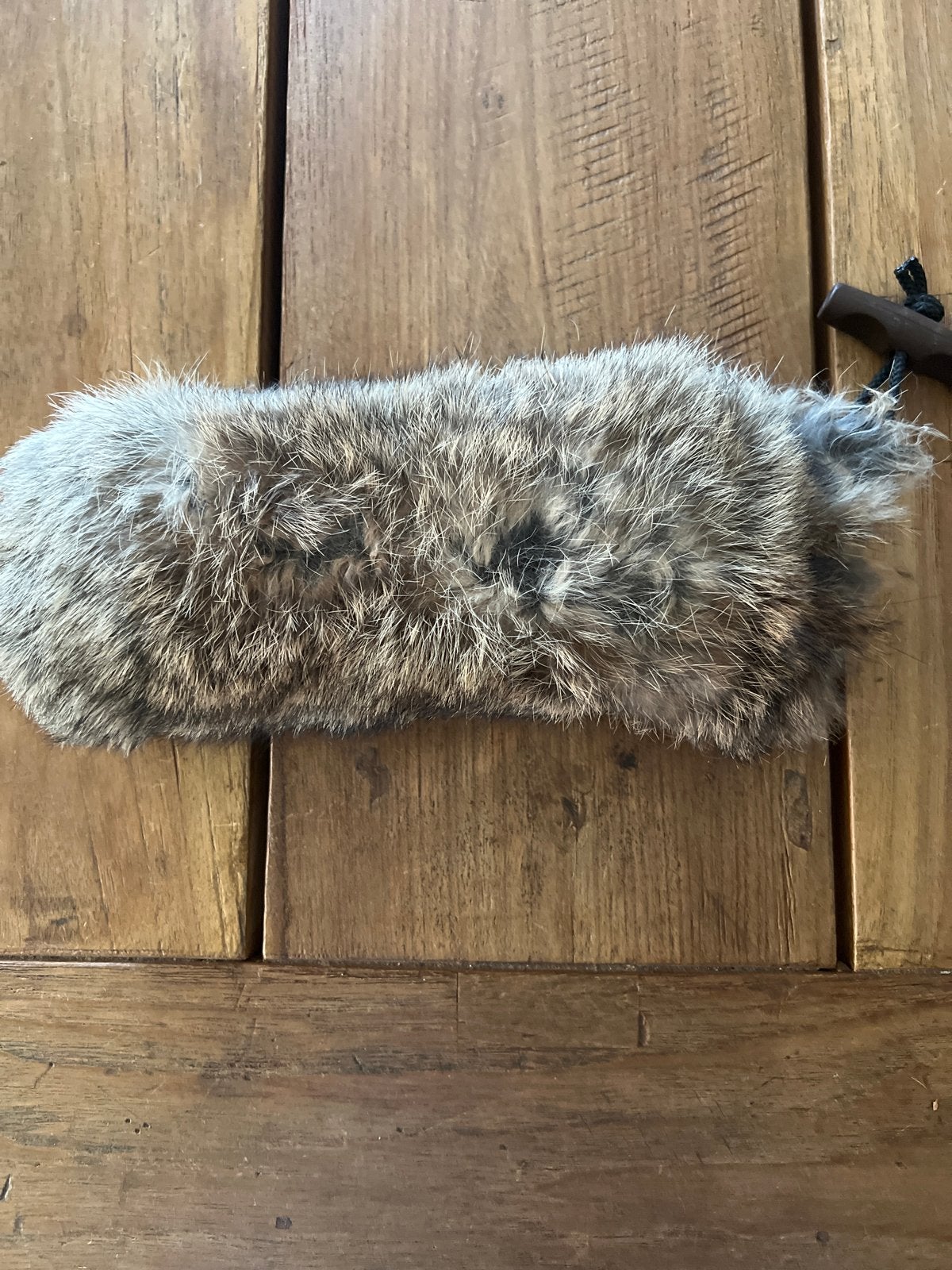 Dummy. Met konijnenvacht lengte 20 breedte 10 cm 495 gram, Ophalen of Verzenden, Zo goed als nieuw, Apporteerspeelgoed, Overige merken