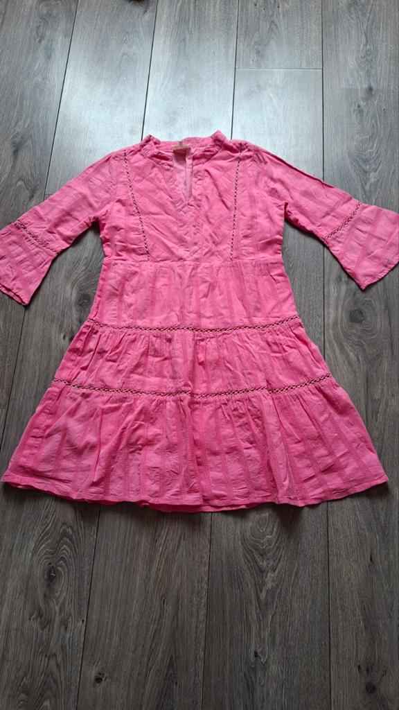 Leuk merkkleding pakket van jurkjes maat 134-140+ Spijkerjas, Kinderen en Baby's, Kinderkleding | Maat 134, Gebruikt, Meisje, Ophalen of Verzenden