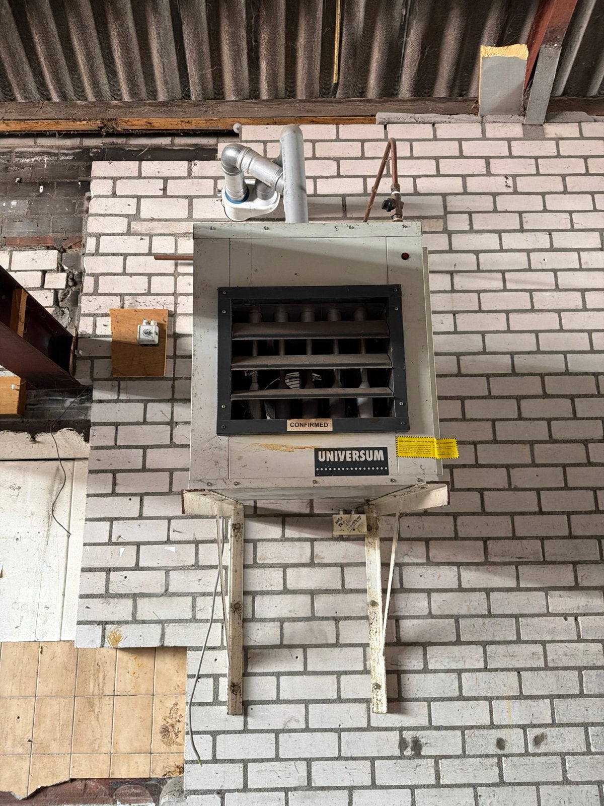 Winterwarm URS 18 (20,5 kW) Gasheater / Luchtverwarmer, Doe-het-zelf en Verbouw, Verwarming en Radiatoren, Ophalen, 30 tot 80 cm