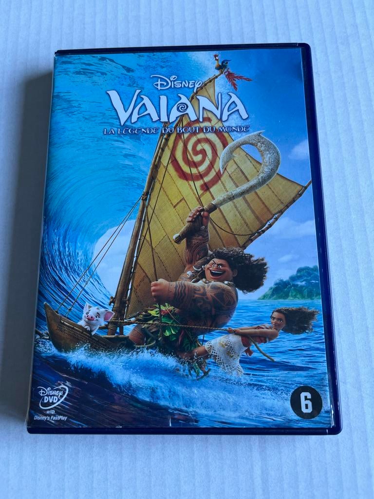 Disney Vaiana DVD, Alle leeftijden, Ophalen of Verzenden, Gebruikt, Amerikaans