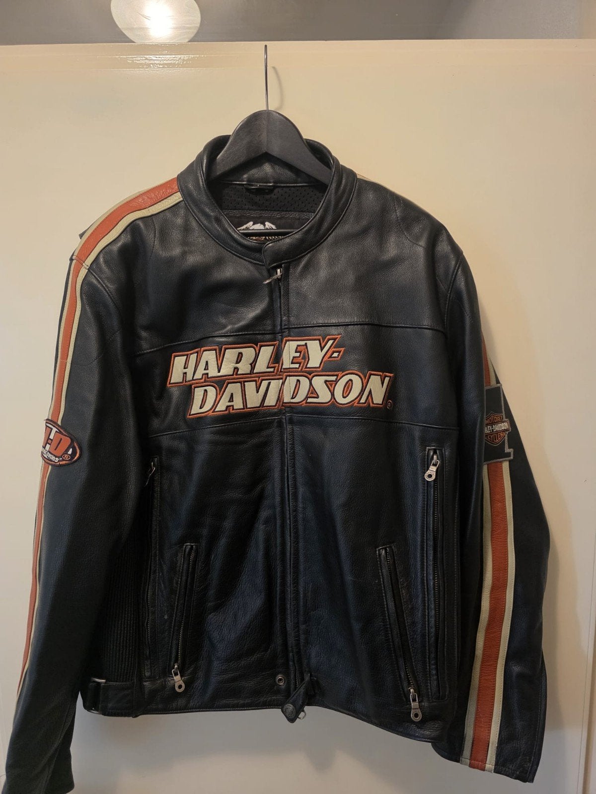 Originele Harley Davidson Leren Motorjas, Motoren, Kleding | Motorkleding, Heren, Jas | leer, Harley Davidson, Ophalen of Verzenden