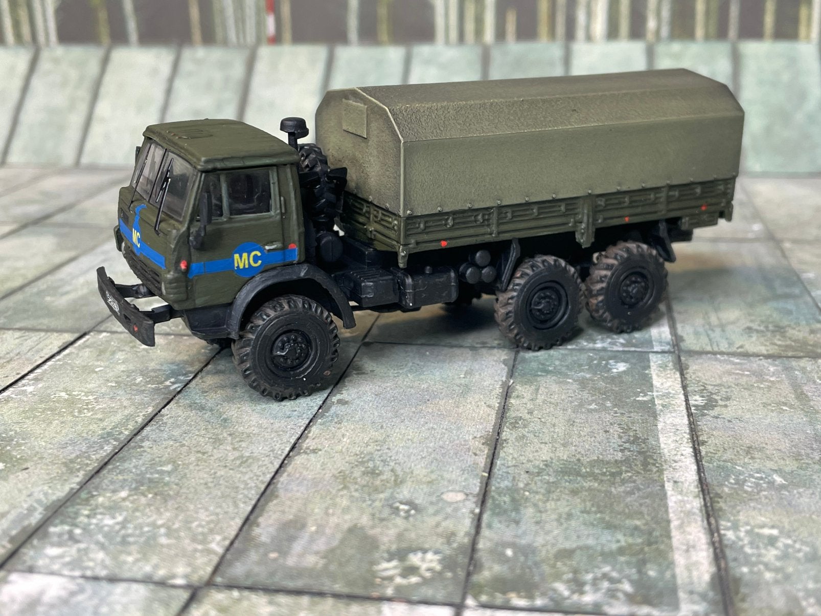 Legion Models Code 3.4  Kamaz 43101, Troop Transport Truck, 1:50 of kleiner, Nieuw, Bertha von Suttnerstraat 20, Truck