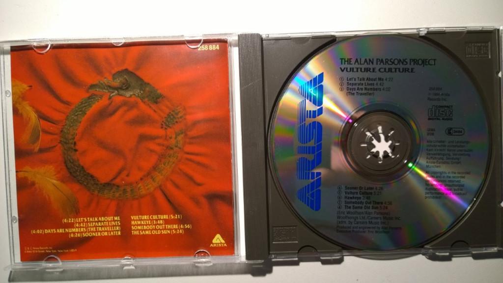 The Alan Parsons Project - Vulture Culture, Ophalen of Verzenden, Zo goed als nieuw, Poprock