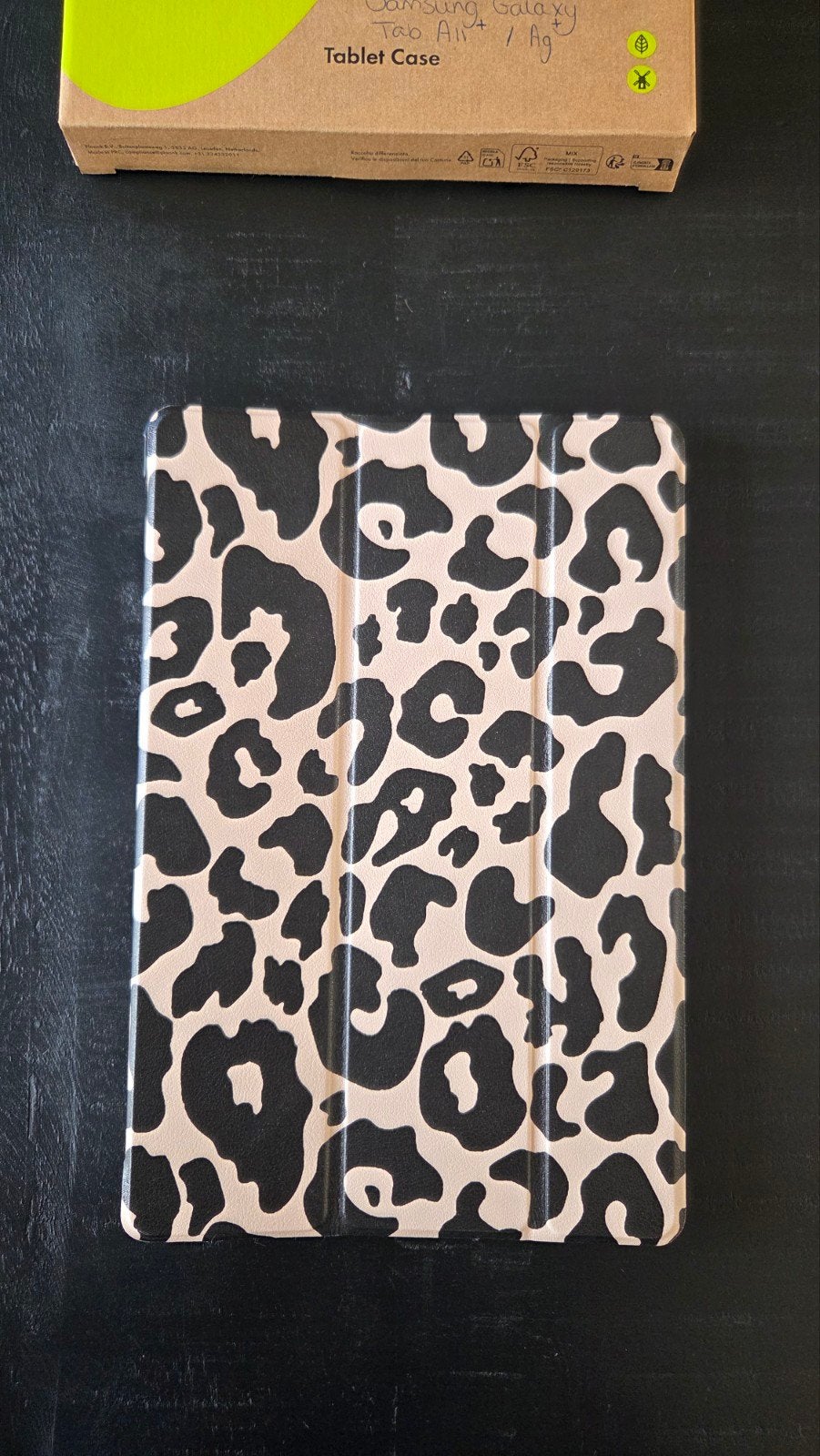 Imoshion Tablet Case Leopard Samsung Galaxy Tab A11+ / A, Computers en Software, 11 inch, Samsung Galaxy Tab A11+ / A9, Bescherming voor- en achterkant