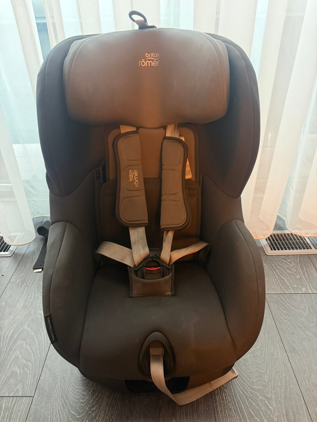 Britax Römer autostoel – Zwart, Kinderen en Baby's, Ophalen, Romer, Autogordel of Isofix, Gebruikt