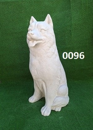 Alaska malamute / Husky / poolhond. nr 0096., Ophalen, Nieuw, Beton, Dierenbeeld