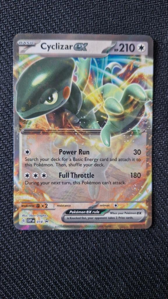 Cyclizar ex SVP018 Promokaart Pokemon, Ophalen of Verzenden, Zo goed als nieuw, Losse kaart