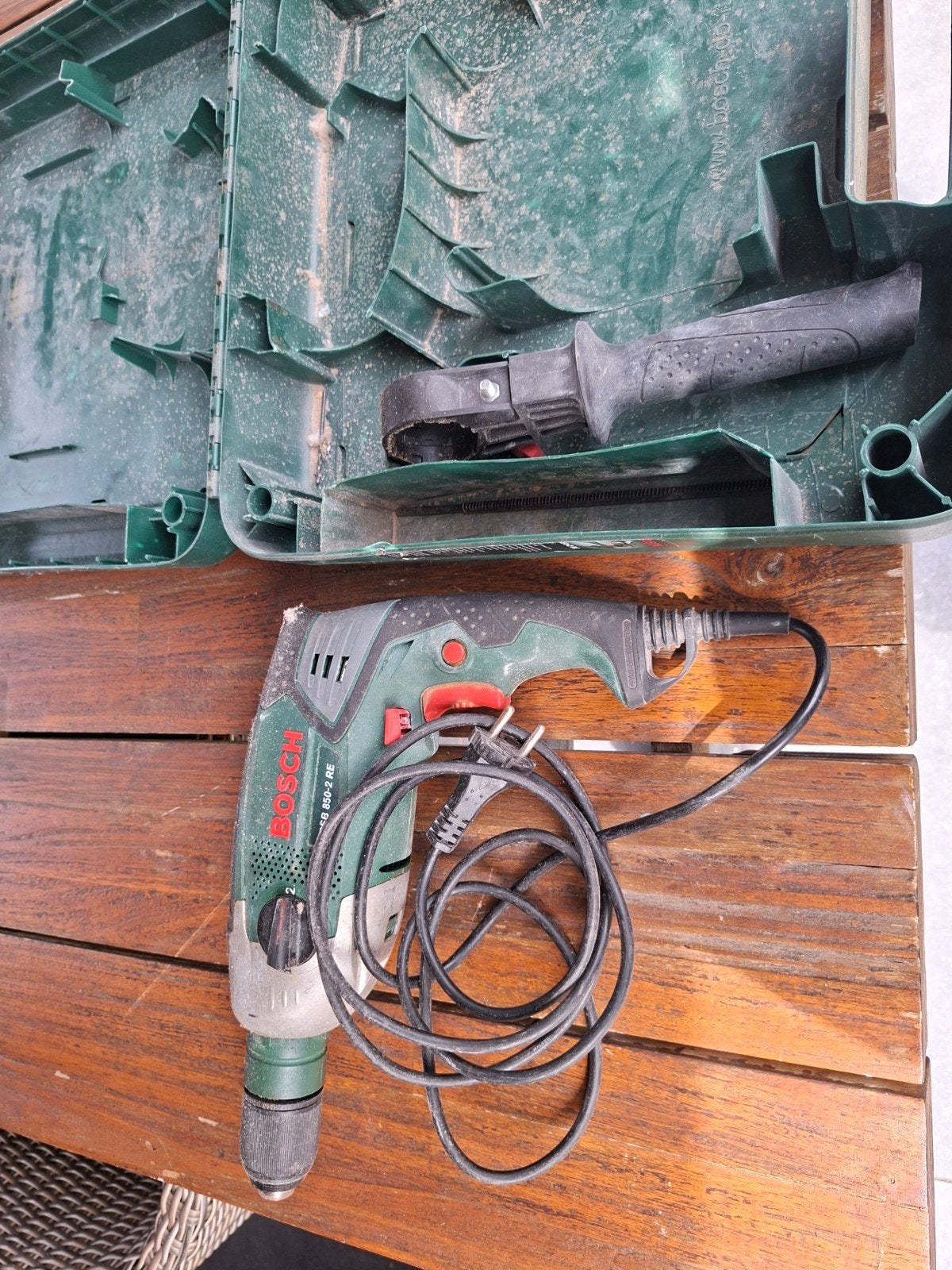 te koop Bosch boormachine, Doe-het-zelf en Verbouw, Gereedschap | Boormachines, Ophalen, Gebruikt, Boormachine