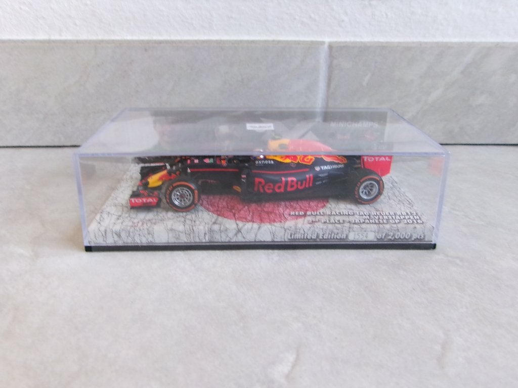 Max Verstappen Minichamps 1:43 Japanese GP 2016, Ophalen of Verzenden, Nieuw, Auto, MiniChamps